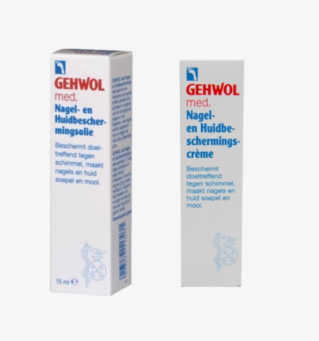 Gehwol nagel en huid beschermingsolie en creme